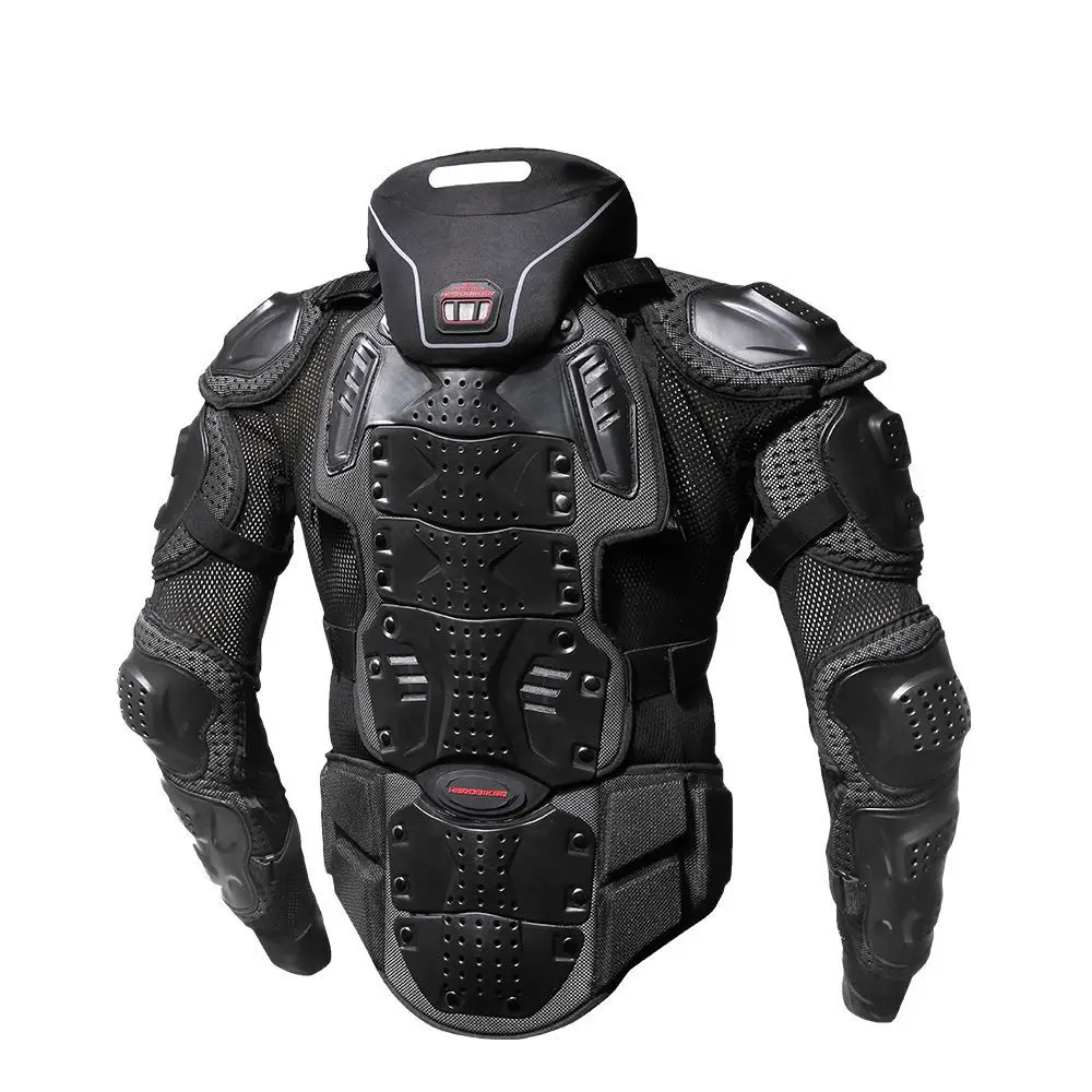 Motorcycle Jacket Men's Motorcycle Armor Fall Armor Motocross Riding Jacket Racer Body Protection S-5XL HEROBIKER