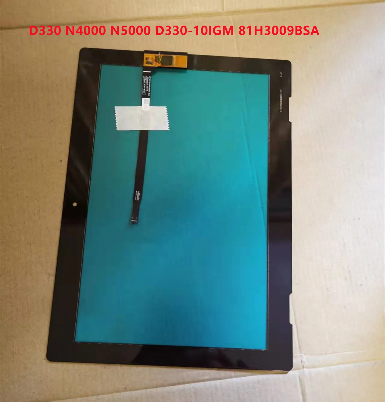 para Lenovo Ideapad D330 N4000 N5000 D33010igm 81h3009bsa Substituição do Painel de Vidro da Tela Toque Novo 10.1 - Imagem 2