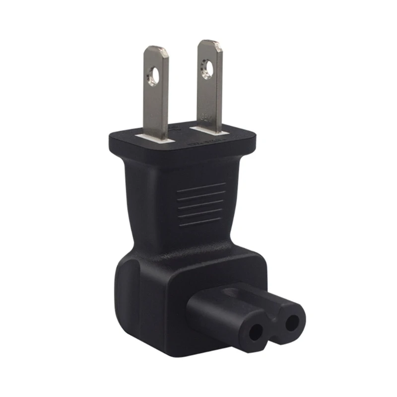 EU TO C5/EU TO C7/US C5/US C7 Adapter Plug 90 Degree Right Angle Power Supply Converter Adapter Plug-Socket for computer