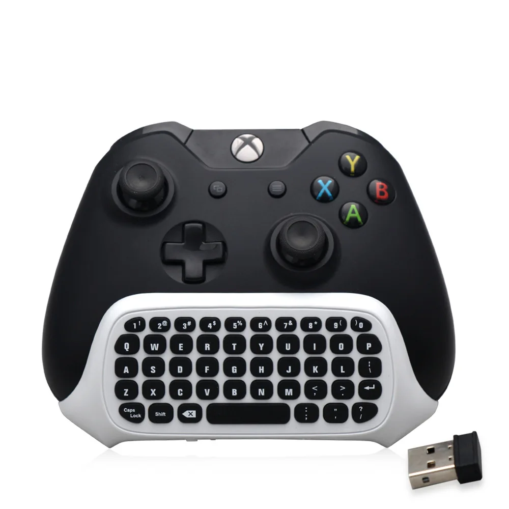 Wireless Keyboard ChatPad For Series S/X One Game Controller Gamepad With USB Receiver Keyboard For Xbox ONE Series S/X Gamepad