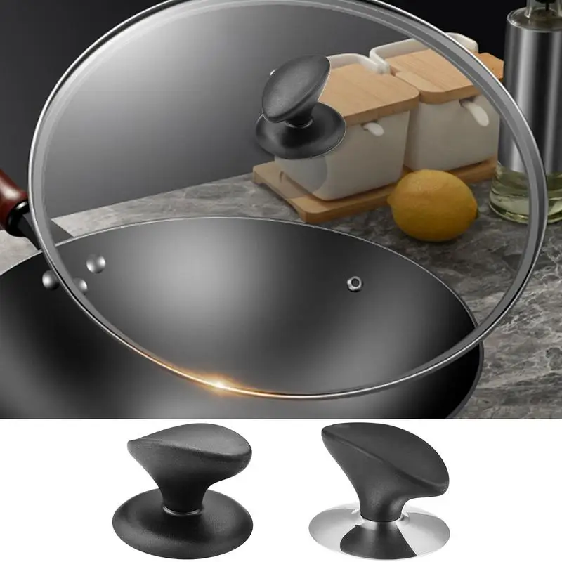 Pan Cover Knob Replacement Heat Resistant Pan Lid Holding Handle Lid Topper Parts Holding Handle Knobs For Home Kettle Cover