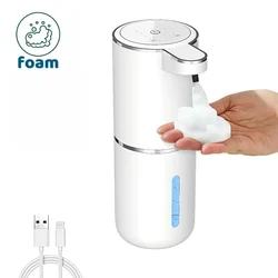 Automatic Touchless Foam Liquid Soap Dispenser with Rechargeable Feature for Kitchen, Bathroom, and Restaurant (Foma A)
