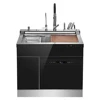 Stainless Steel Modern Luxury Smart 3-in-1 Built-in Dishwasher Kitchen Sink 1