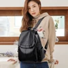 Ladies Bookbag Rucksack Women Large Capacity Backpack Purses High Quality Leather Female Vintage Bag School Bags Travel Bagpack 3