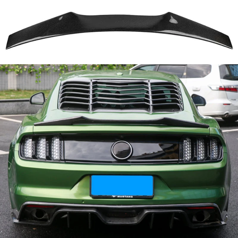 VTSGBLS Heckspoiler Für Ford Mustang 2015-2023 - MMD Style Carbon Look