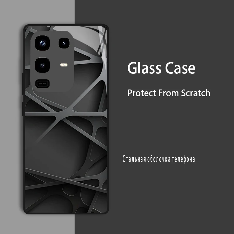 Premium Shockproof Tempered Glass and Hard Case Cover