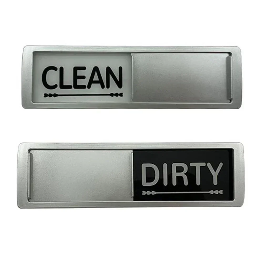 Aimant Indicateur Pour Lave-vaisselle – 10 Cm, 4 Statuts (CLEAN, EMPTY, DIRTY, RUNNING), En Acrylique, étanche Et Magnétique - 2