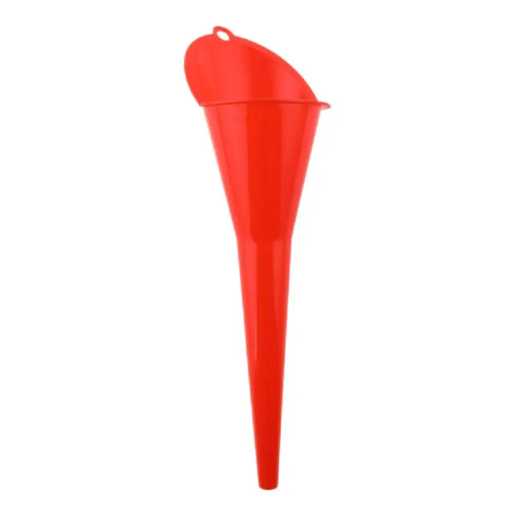 

Car Long Stem Funnel Gasoline Oil Fuel Filling Tools Anti-splash Plastic Funnel Motorcycle Refueling Tools Auto Accessories