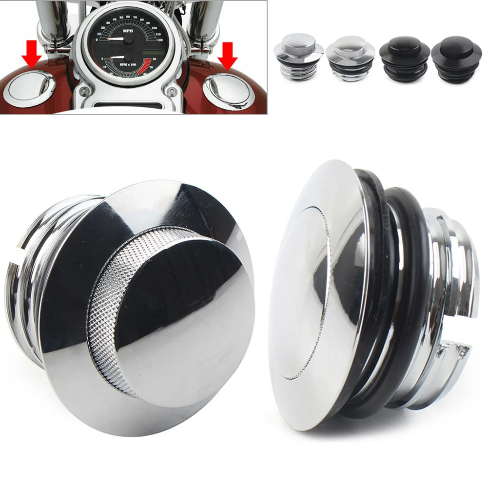 

Крышка для топливного бака мотоцикла с левой и правой резьбой для Harley Davidson Road King Softail Dyna