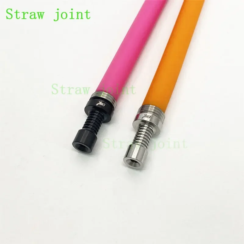 510 Stainless Steel EMC Billet Box BB Interface Pipette Connector Straw Joint 1PCS pipette connector