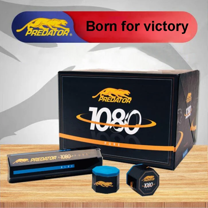 Original Authentic PREDATOR 1080 Pure Chalk Billiard Pool Cue Chalk 5pcs Blue Carom Snooker Chalk Professional Player Cue Chalk Original Authentic PREDATOR 1080 Pure Chalk Billiard Pool Cue Chalk 5pcs Blue Carom Snooker Chalk Professional Player Cue Chalk