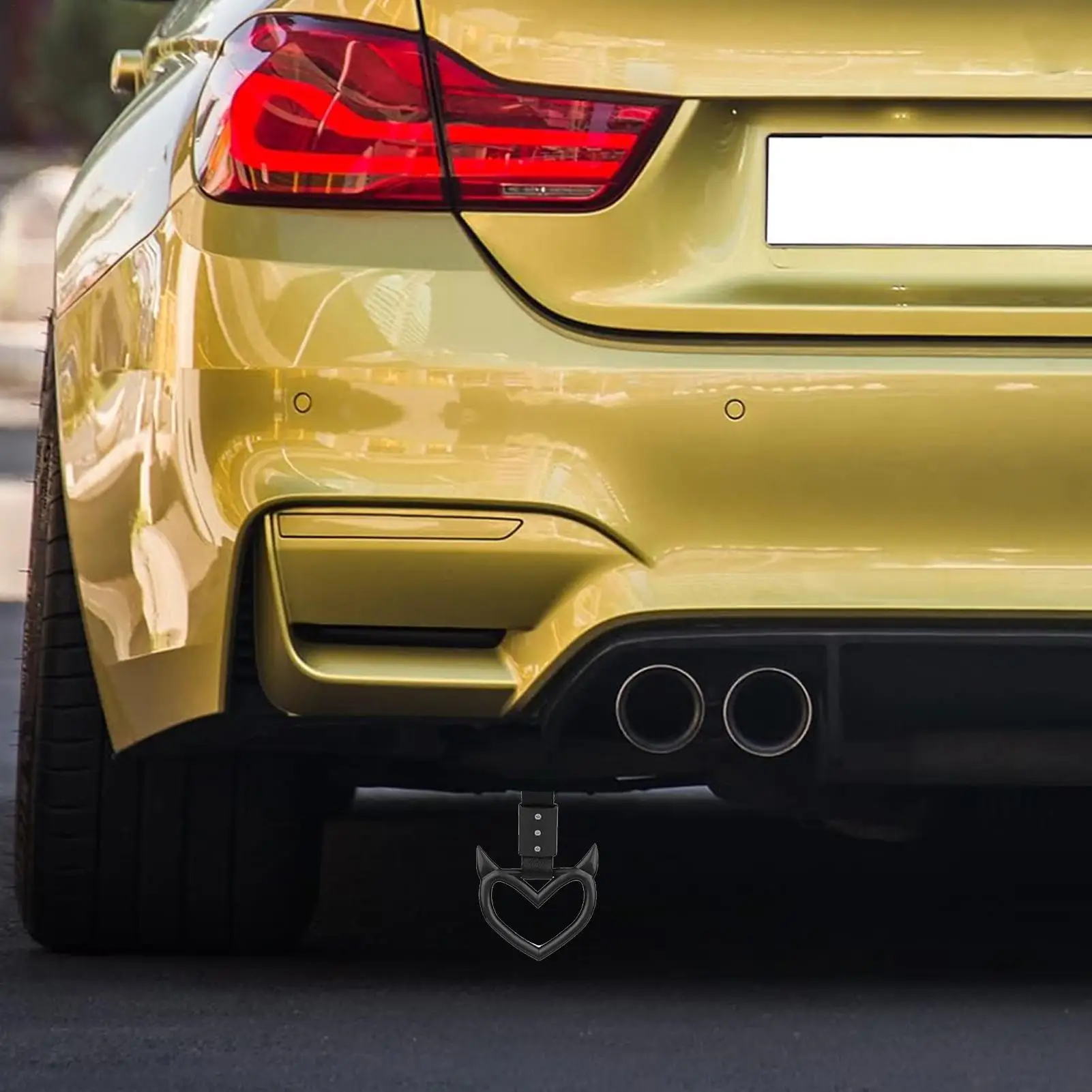 Fashionable Durable Car Tail Pendant: Rear Bumper Warning Ring