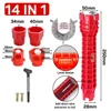 14 In 1 Sink Faucet Wrench Repair Tool Handle Double Head Wrench Spanner Tool Installer Repair Installation Hand Tools