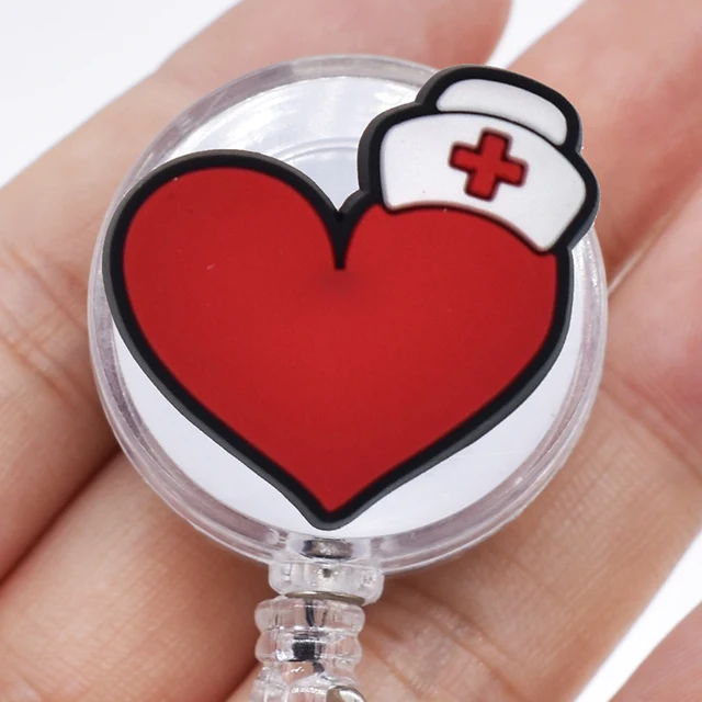 1PCS Cartoon Badge Reel Retractable ID Lanyard Name Tag Card Badge