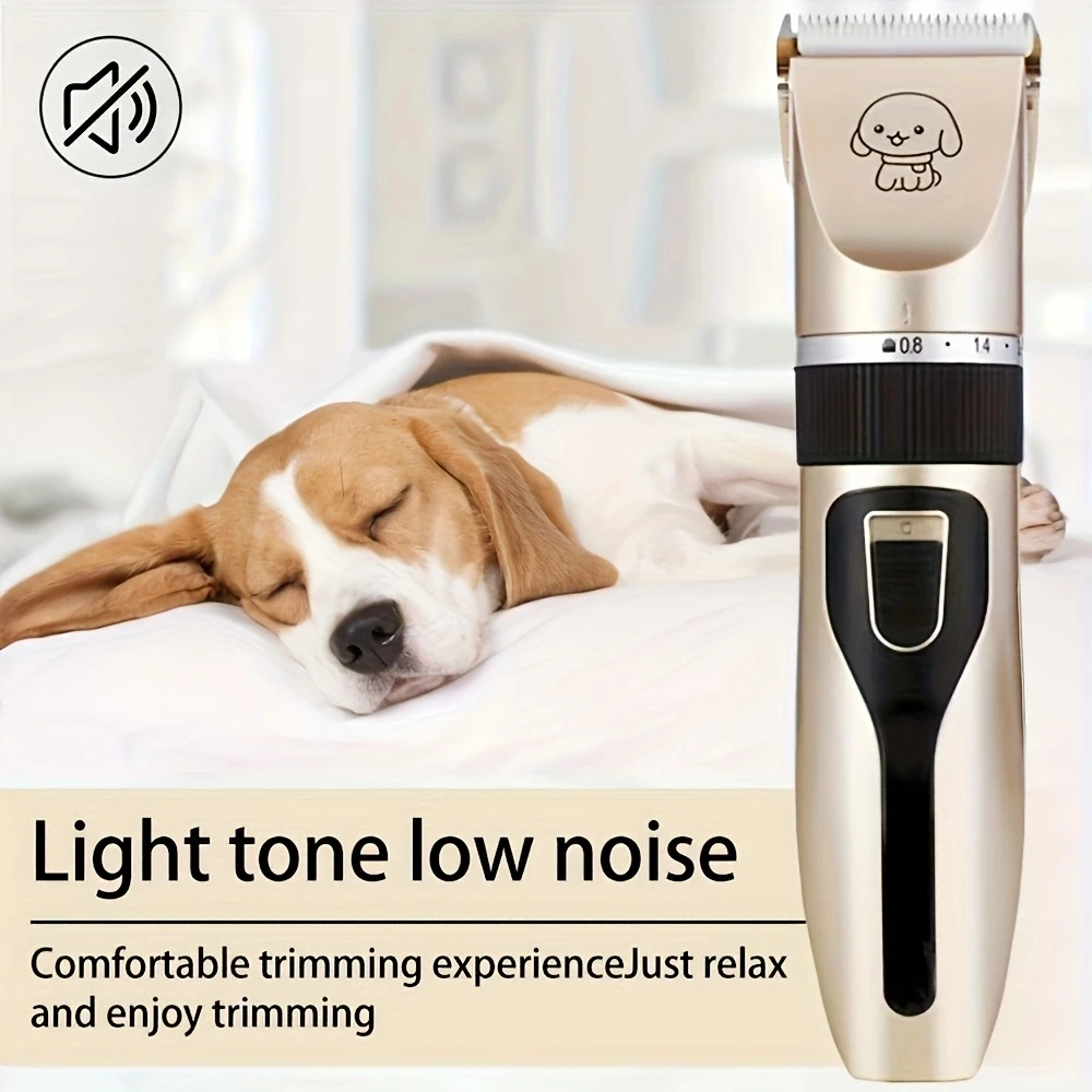 Professional Pet Hair trimmer Set Silent electric clipper Efficient hair trimmer for dogs and cats