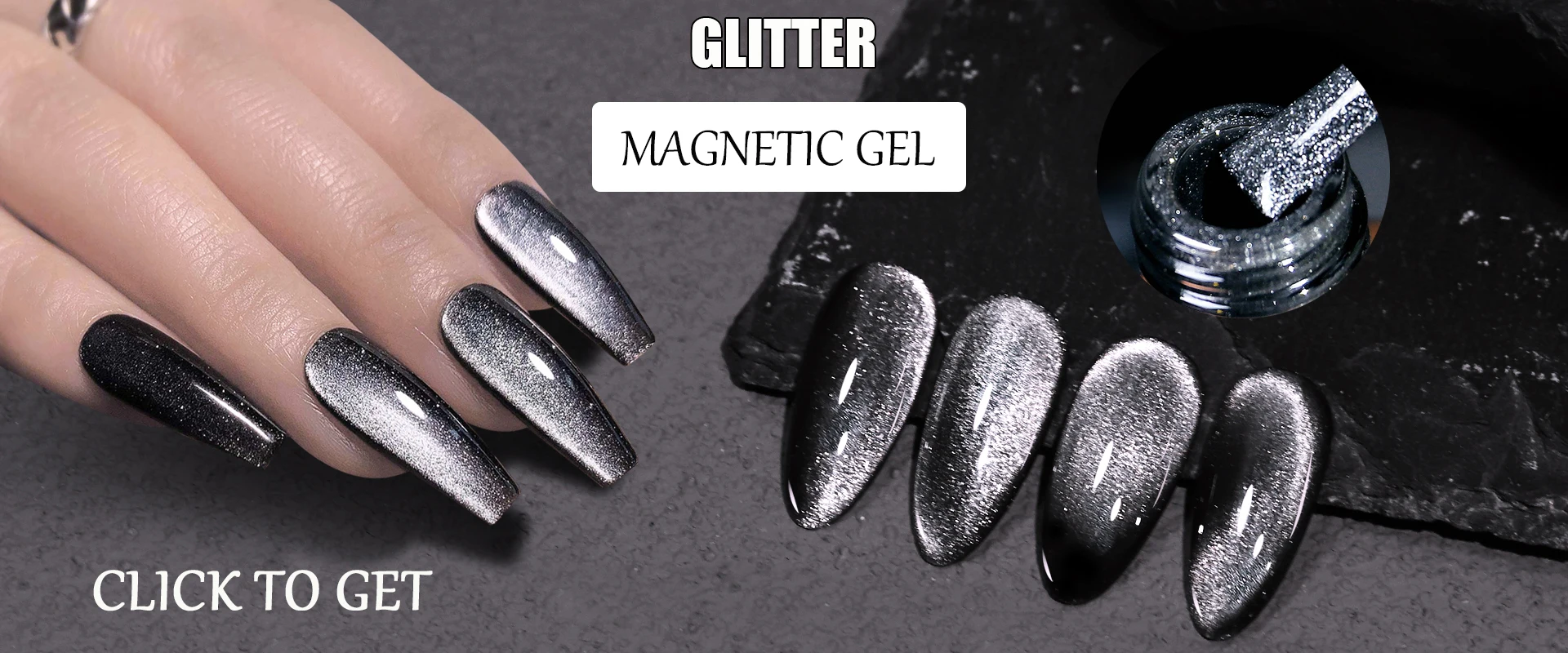 Esmalte de uñas en Gel magnético para decoración de uñas, esmalte de uñas  en Gel UV de cristal azul, Ojo de gato, arcoíris, variedad de pegamento| |  - AliExpress