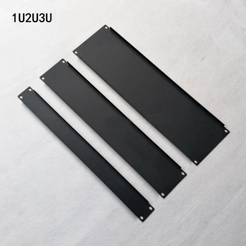 Painel Preto Adequado para Case de Voo Padrão Placa de Ventilação 19 Polegada Cabinet 1u 2u 3u 4u Pcs por Lote