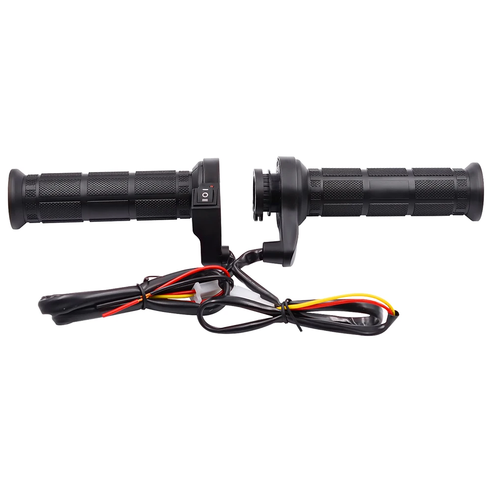 

Universal Motorcycle 22mm Hand Heated Grips Molded Grips ATV Warmers Adjust Heated Handle Installation Accessories