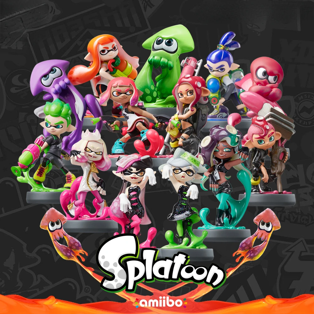 Genuine Splatoon Hand held Nintendo Puppet Model Ornament Toys Hobbies