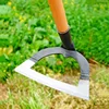 Heavy-Duty Manganese Steel Handheld Hoe - Perfect For Gardening, Weeding & Soil Loosening Must-Have Tool For Your Garden Arsenal 5