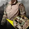New Tactical Shirts Hunting Suit Outdoors Training Durable Breathable Camo Set Waterproof Quick Drying Windproof Combat Shirts 3