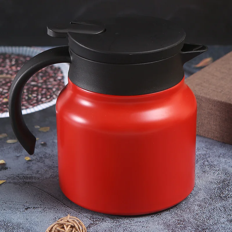 Bouilloire NEDIS Design Rétro Orange – 1,7L, 2200W, Soft Touch