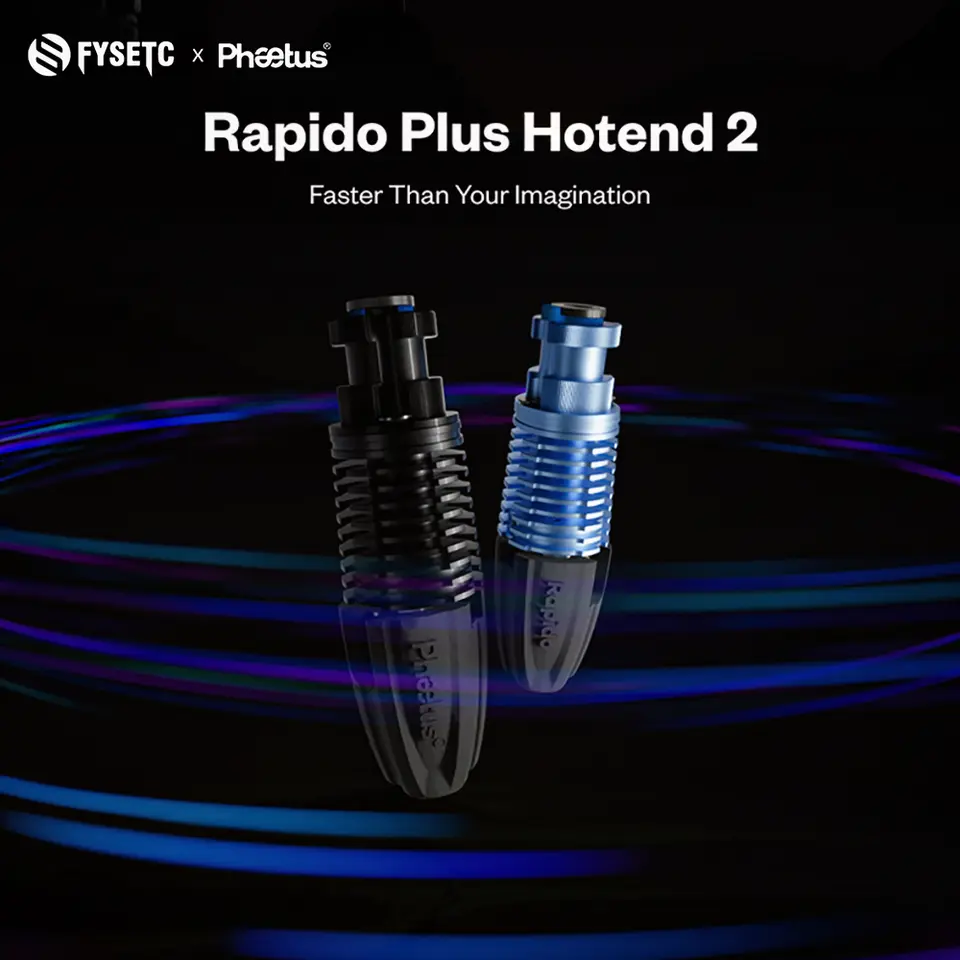 FYSETC Phaetus Rapido Hotend 2.0 HF/UHF Support Fast Printing and Fast Heating For Voron Vzbot 3d Printers image 2