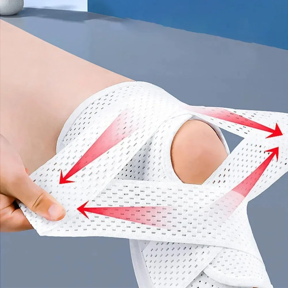 1PCS Elastic Sports Kneepad for Men Women Four Generations Joint Support Pressure Knee Pads Fitness Brace Protector