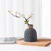 1PC Water Ripple Plastic Vase Wave Flower Pot Arrangement Modern Nordic Style Home Living Room Desktop Decoration Ornament 5