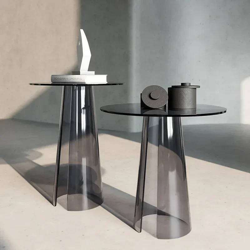 

Набор круглых кофейных столов, консоль в скандинавском стиле, низкие искусственные кофейные столы, роскошная вспомогательная мебель для салона
