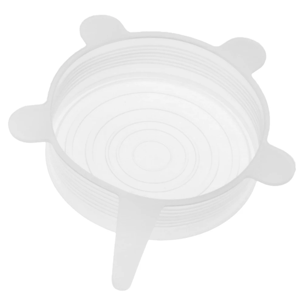 Food Cover Fresh Keeping Cover Preservation Cover Bowl Cover Heat Resistant Reusable Stretch Silicone Lids Food Wrap Bowl Cover (9cm)
