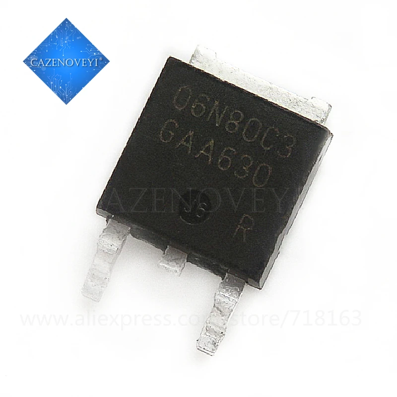 

SPD06N80C3 06N80C3 TO-252 In Stock
