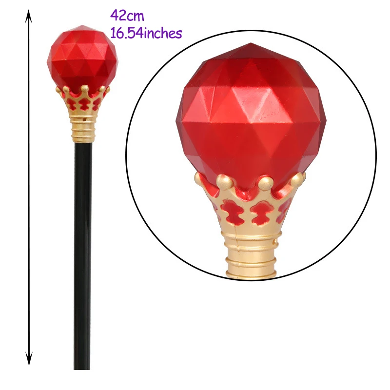 Regal Children's Cosplay Crown and Scepter Set for Royal Performances
