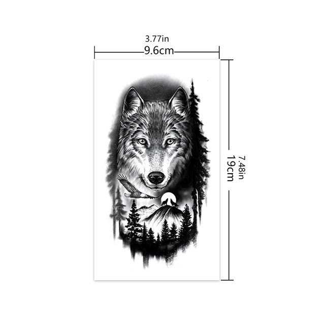 MAYJOYDIY Set 4 Stencil Animali (Tigre, Leone, Lupo, Aquila) A4 29,7x21 Cm + Pennello - Sagome Riutilizzabili In PET Per Pittura Su Legno, Pareti, Tessuti