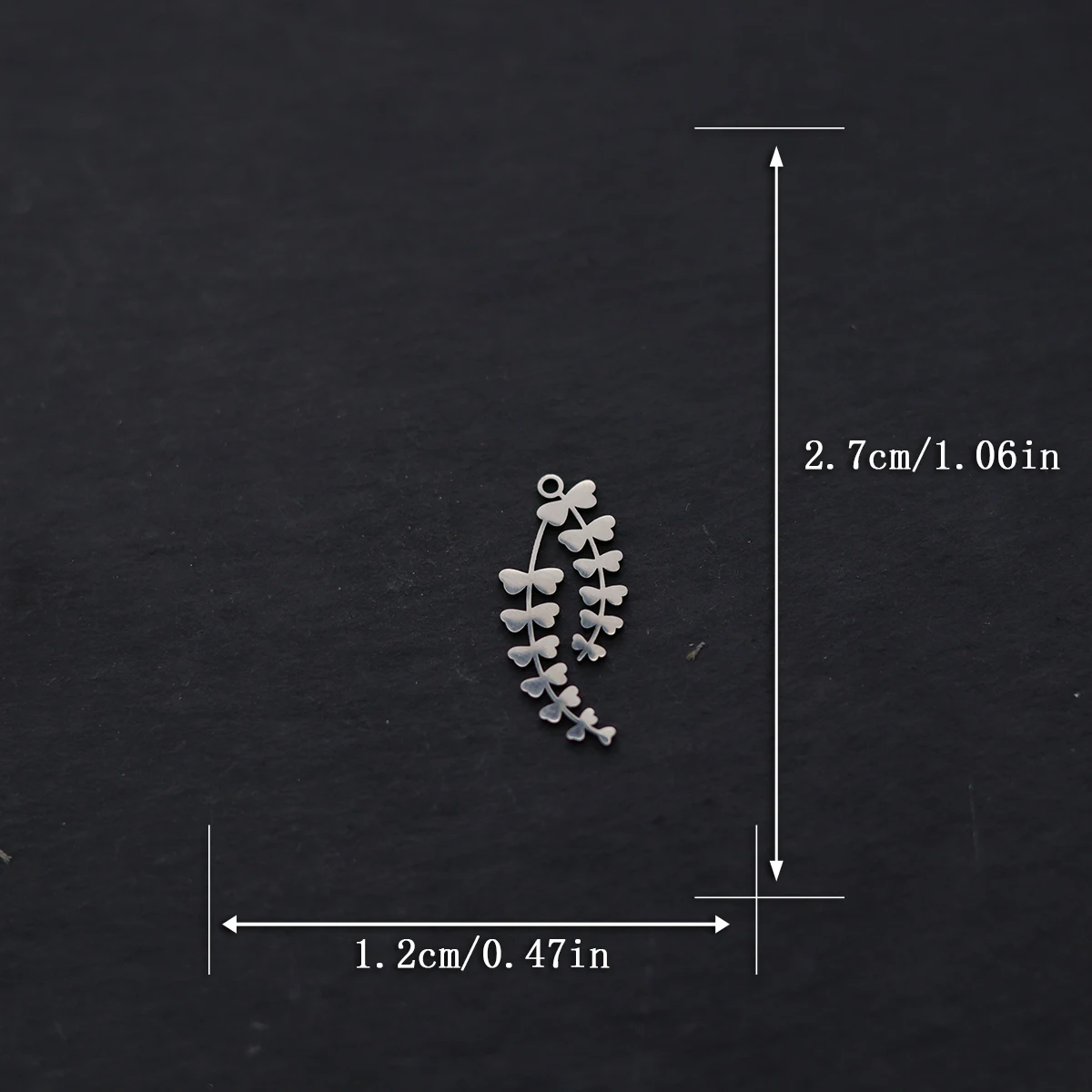 3pcs Fern Plant Leaves Charms DIY Vintage Earrings Necklace Handmade  Stainless Steel Pendant for Jewelry Making Leaf Accessories - AliExpress