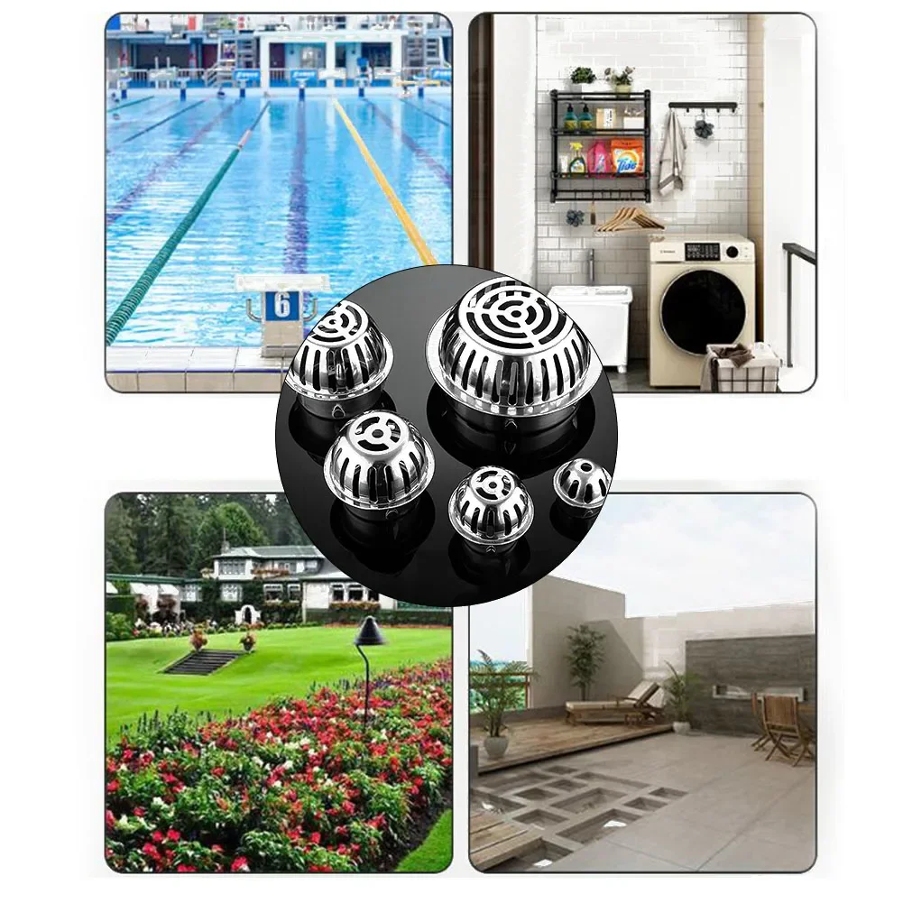 Strainer Garden Landscaping Floor Drain Gutter Guard Roof Guttering Cover Leaf Protection Netting Gutter Guard Mesh 1 Pcs floor drain filter