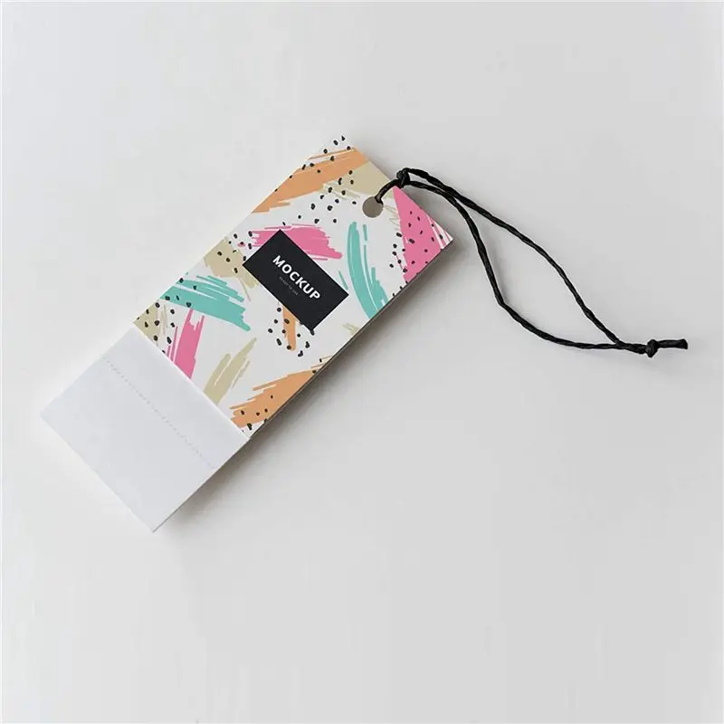 AEE9-96개 종이 책갈피, 다채로운 태슬이 달린 빈 카드지 책갈피, DIY 선물 태그, 나만의 책갈피 만들기