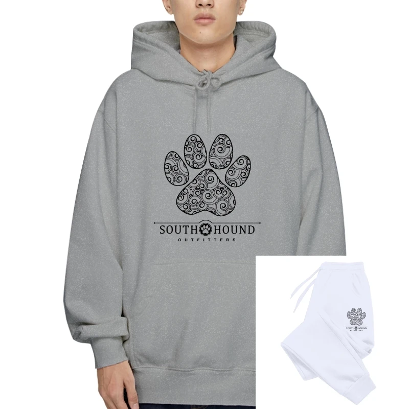 

Plus Drawstring Women Outerwears 100% Cotton Warm Casual Female Hoody Dog Paw Print Hoody Woman Summer Winter Hoody