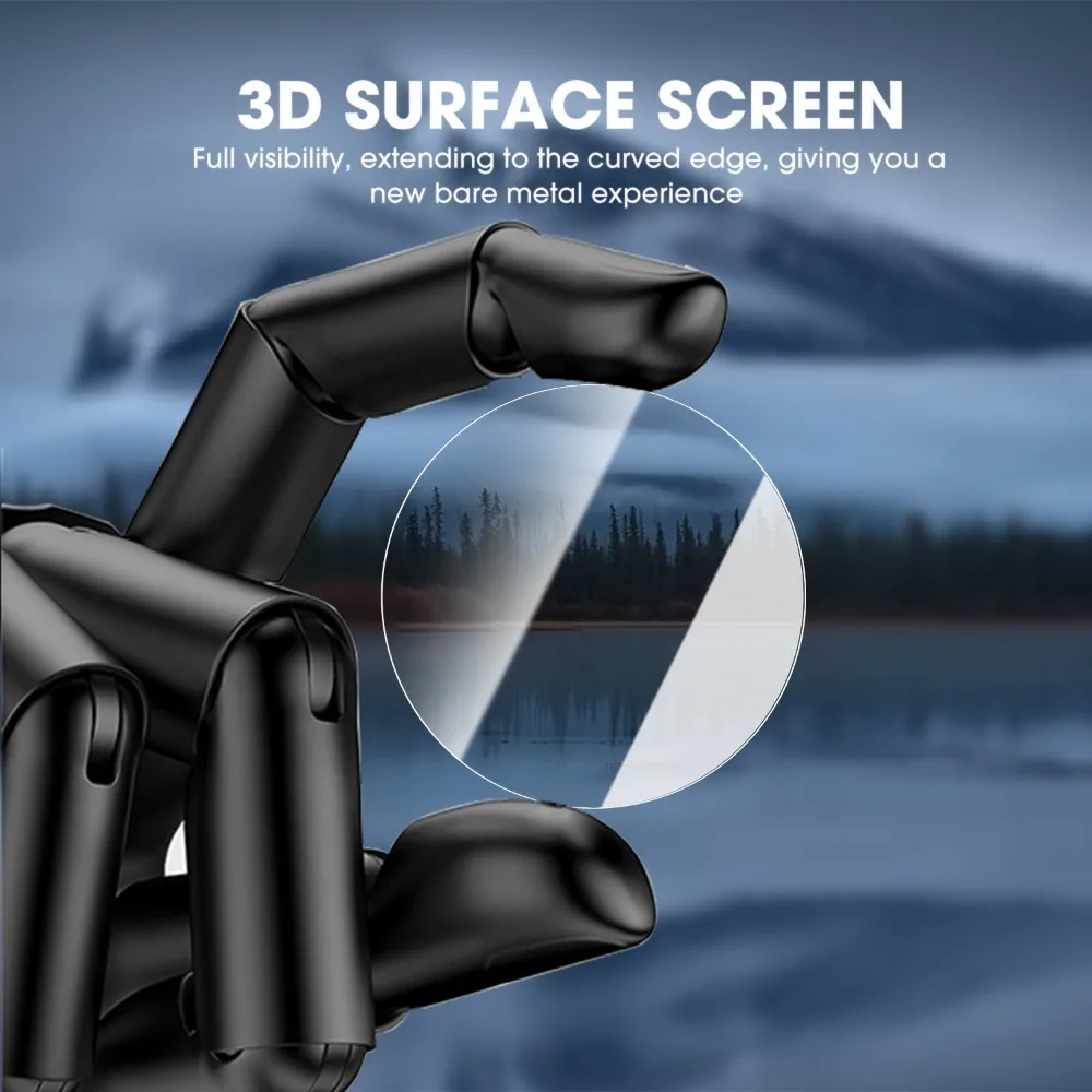 HD Clear Tempered Glass Screen Protector with Easy Install Tool for Smartwatches, 9H Anti-Scratch Film (1-5 Pack)