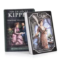 NEW Fin Sieve Kipper Tarot Cards Full English Board Games Divination Fate Family Party Playing Oracle Card Deck Table Game 1