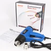 KUAIQU 220V 2000W Industrial Hot Air Gun Adjustable Temperature LCD Heat Gun Tool Building Hair Dryer With Nozzle Accessories 6