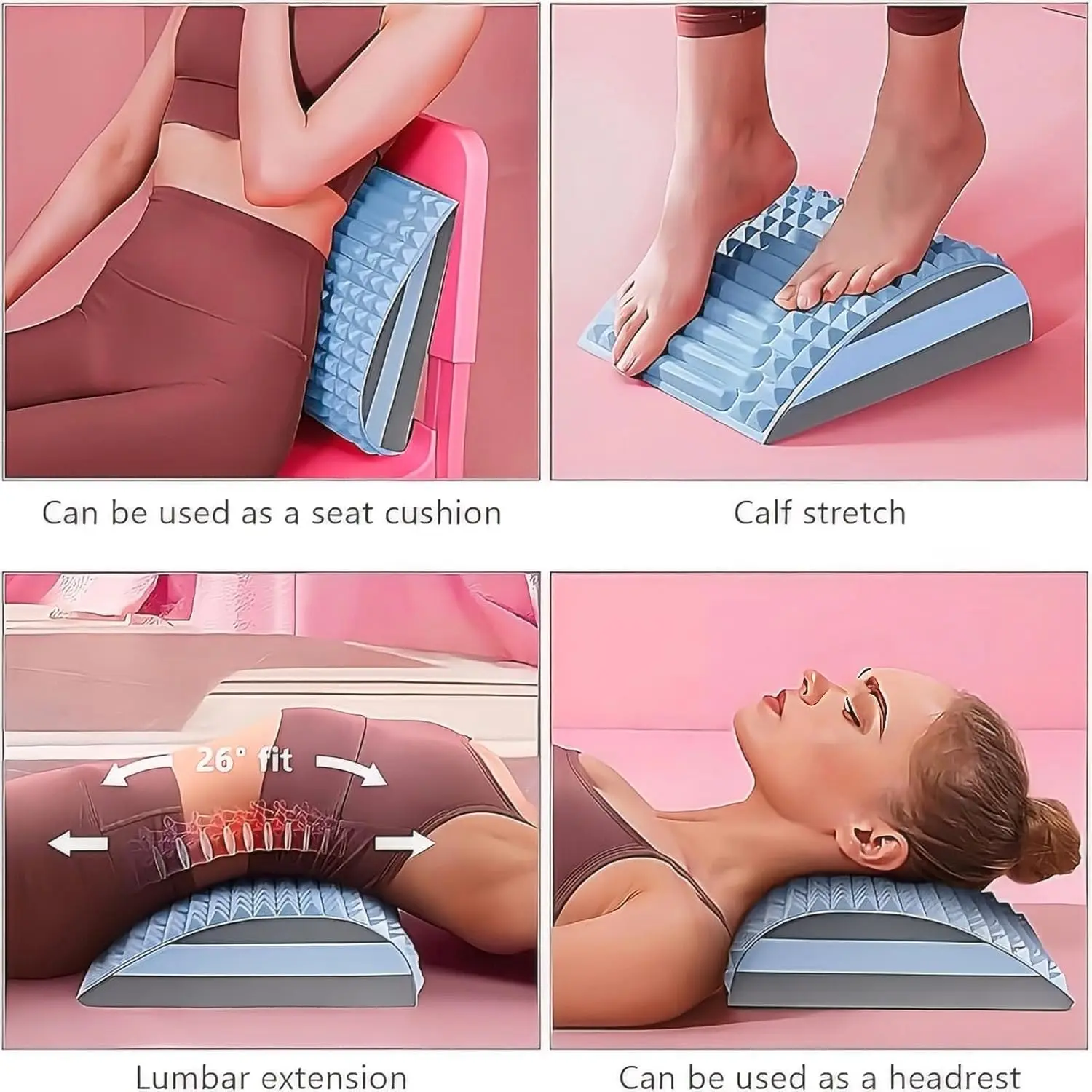 Lumbar and Cervical Traction Pillow 3