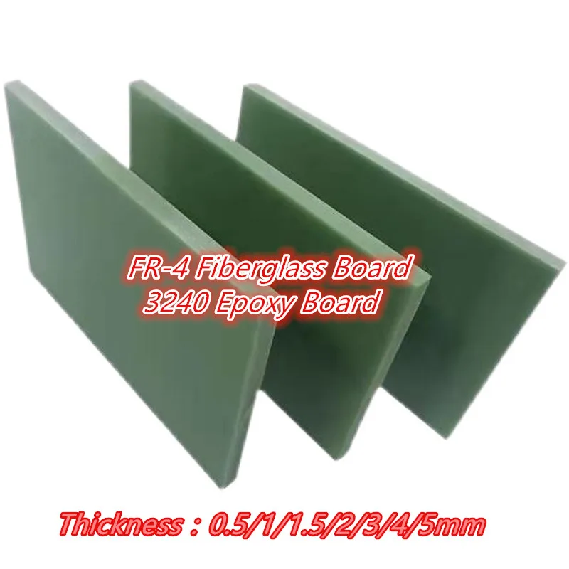 0.5mm-5mm FR-4 G10 Insulation Board Epoxy Resin Board Glass Fiber 3D Printing