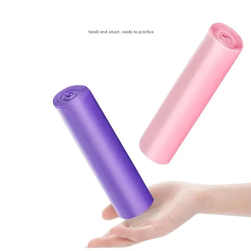 Yoga Pilates Resistance Bands Set Working Out Gym Exercise Equipment Elastic Band Fitness Booty Thermal Stretch Stretching Strap