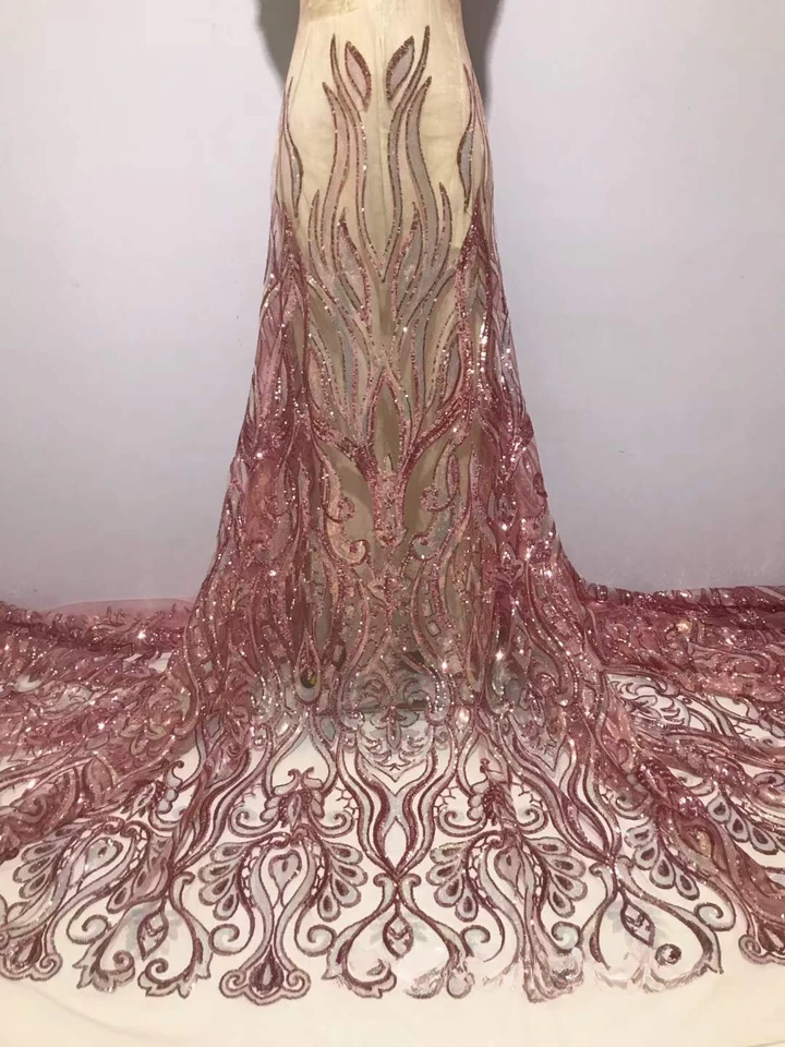 Gradient Shiny Sequin Fabric Geometric Pattern Artificial Lace Fabric  Clothing Wedding Dress Designer Wide 125cm Sold By Yard - AliExpress 15
