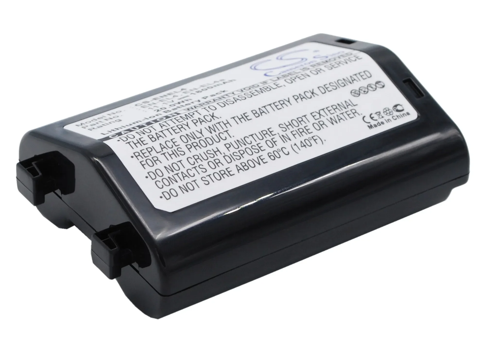 Fotocamera 1800Mah Batteria Per Nikon D2H D2Hs D2X D2Xs F6 D3 D3X D3S D2Hs D2X D2Xs D3 D3S F6 En-El4 En-El4A En-El4E