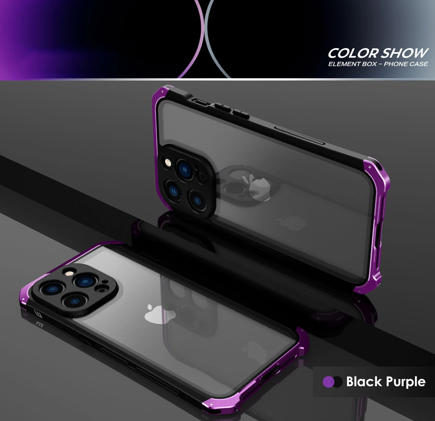 Metal Frame Glass Back Phone Case For iPhone 13 14 15 Pro Max Plus 360 Degree Protection Phone Cover For IPHON 13 14 15 Promax