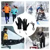 Heated Work Gloves Rechargeable Hand Warming Gloves Non-Slip Winter Gloves With Zipper Design Ice Fishing Gear For Men Women 5