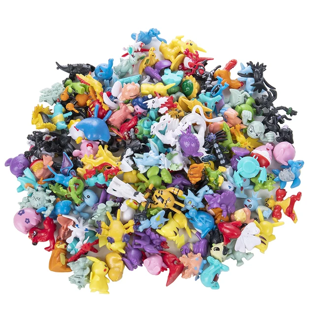 24-144Pcs Different Style Pokemon Anime Figure Pikachu Action Model 2-3CM Not Repeating Mini Model Doll Toy Kids Christmas Gifts - Image 2