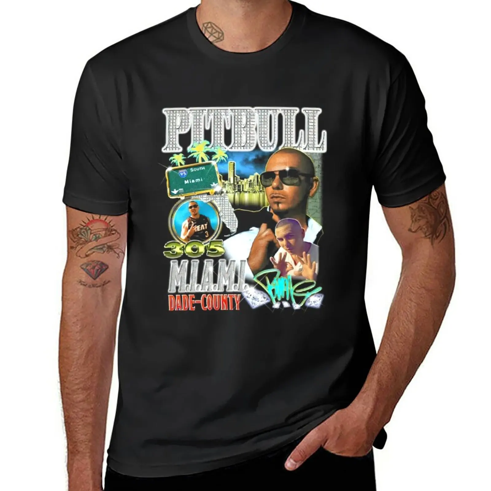 

Pitbull Tee, Mr Worldwide Retro Shirt, Mr 305 Pitbull Rap Shirt, Vintage Hip Hop 90s Style Shirt, Rap Lover Mens Womens T-Shirt